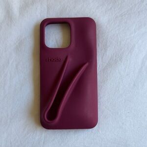 RHODE Berry lip Phone Case